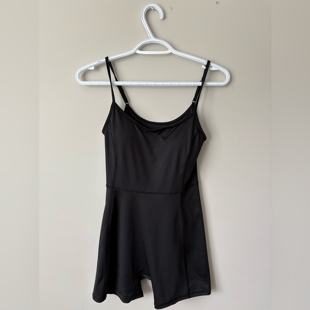 Refuge Black Athletic Romper